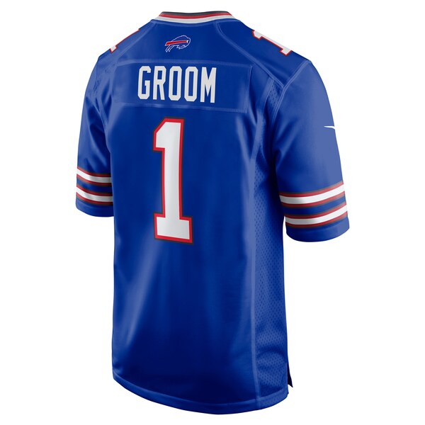Number 1 Groom Buffalo Bills Nike Game Jersey - Royal - Image 3