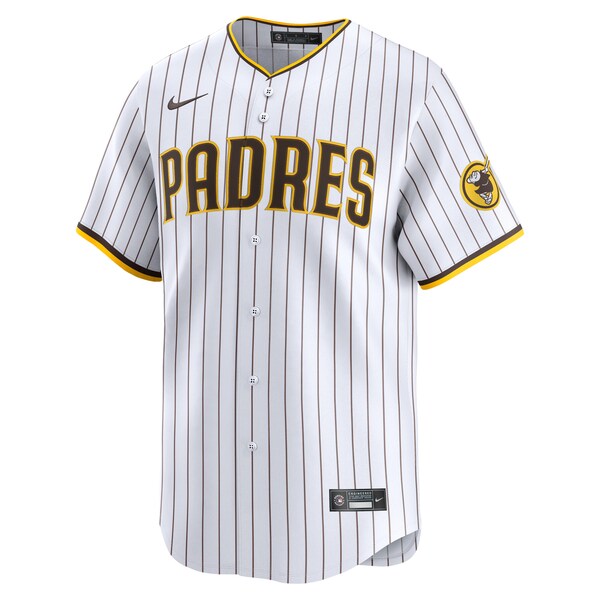 San Diego Padres Nike Youth Home Limited Jersey - White - Image 2