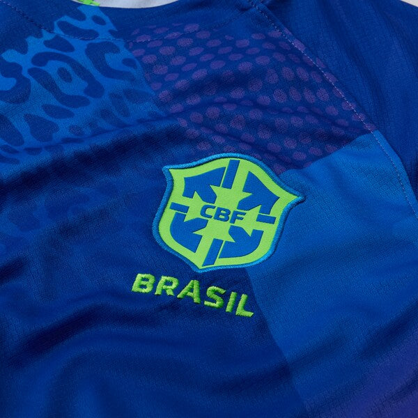 Brazil National Team Nike Women's 2025/26 Away Replica Jersey - Blue - Image 7
