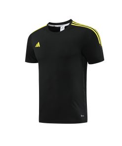 Alternative view of Adidas Short Sleeve Training Jersey Set - AD02- Black/Yellow
