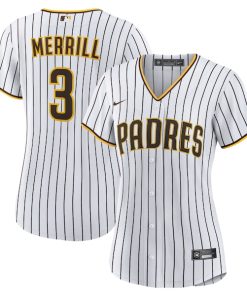 Jackson Merrill San Diego Padres Nike Women's Home Replica Jersey - White
