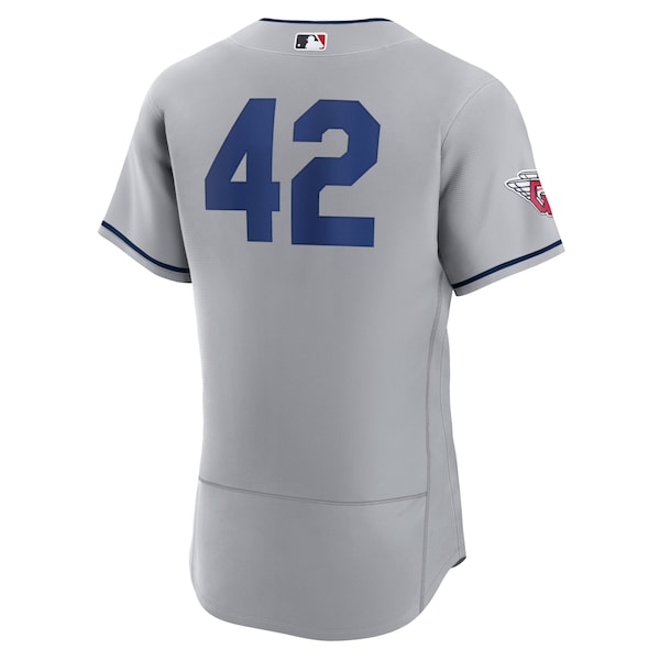 Cleveland Guardians Nike 2023 Jackie Robinson Day Authentic Jersey - Gray - Image 3