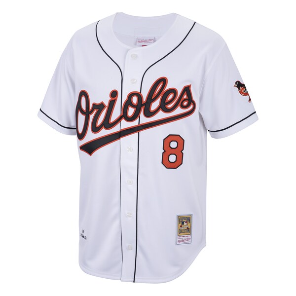 Cal Ripken Jr. Baltimore Orioles Cooperstown Collection 2001 Authentic Player Jersey - White - Image 2