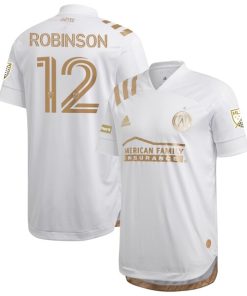 Miles Robinson Atlanta United FC adidas 2020 King's Authentic Jersey - White