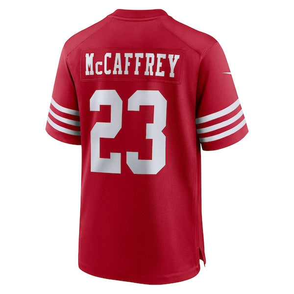 Christian McCaffrey San Francisco 49ers Nike Youth Game Jersey - Scarlet - Image 3