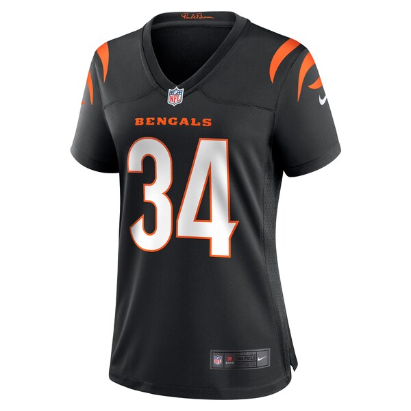 Khalil Herbert Cincinnati Bengals Nike Women's Game Jersey - Black - Image 6
