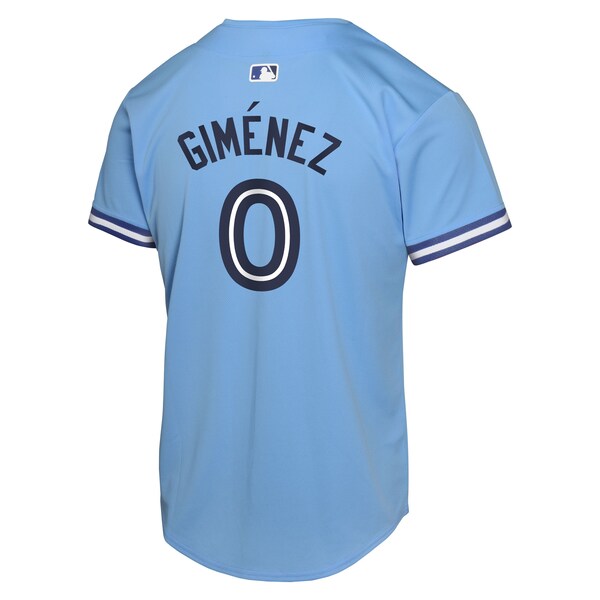 Andr¨¦s Gim¨¦nez Toronto Blue Jays Nike Youth Alternate Game Player Jersey - Powder Blue - Image 3