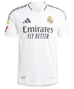 Alternative view of Jude Bellingham Los Merengues adidas 2024/25 Home Authentic Player Jersey - White