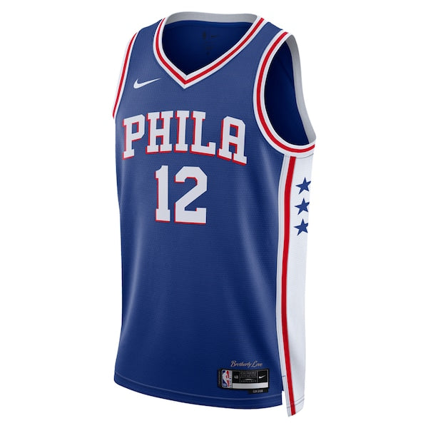 Tobias Harris Philadelphia 76ers Nike Unisex Swingman Jersey - Icon Edition - Royal - Image 2
