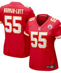 Omarr Norman-Lott Kansas City Chiefs Nike Women's Team Game Jersey -  Red