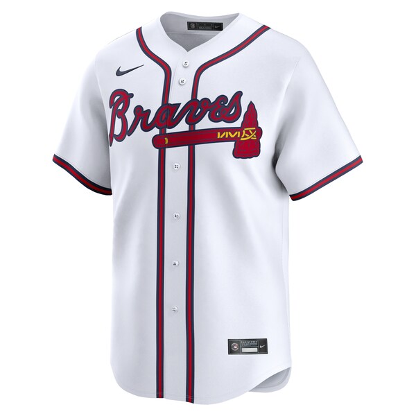 John Smoltz Atlanta Braves Nike Home Limited Player Jersey - White - Image 2