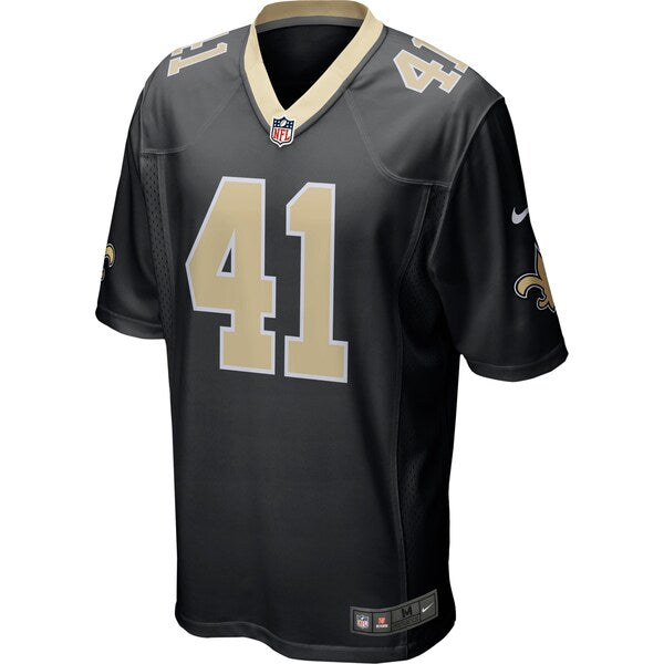 Alvin Kamara New Orleans Saints Nike Game Player Jersey - Black - Image 3