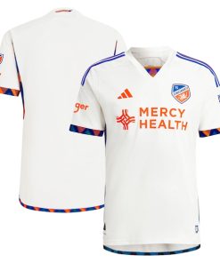 FC Cincinnati adidas 2024 The Canvas Kit Authentic Jersey - White