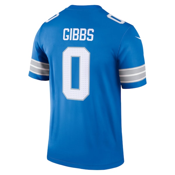 Jahmyr Gibbs Detroit Lions Nike Team Legend Jersey - Blue - Image 3