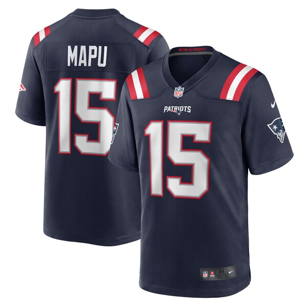 Marte Mapu New England Patriots Nike Game Jersey - Navy