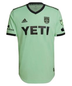 Alternative view of Austin FC adidas 2024 The Sentimiento Kit Authentic Custom Jersey - Mint