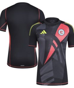 Chicago Fire adidas 2024 Goalkeeper Jersey - Black