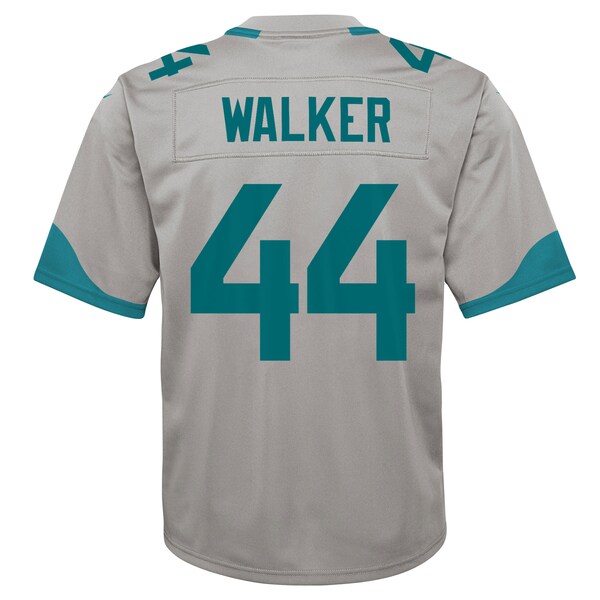 Travon Walker Jacksonville Jaguars Nike Youth Inverted Game Jersey - Silver - Image 3
