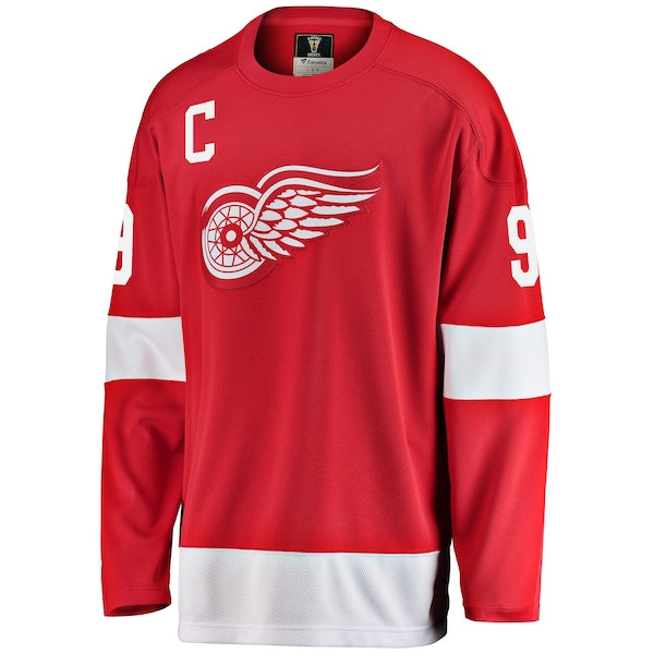 Gordie Howe Detroit Red Wings Premier Breakaway Retired Player Jersey - Red - Image 2