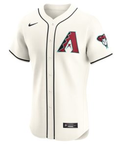 Alternative view of Arizona Diamondbacks Nike Elite Jersey - Cream