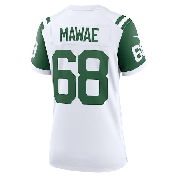 Kevin Mawae New York Jets Nike Women's Classic Alternate Retired Player Game Jersey - White - Image 3