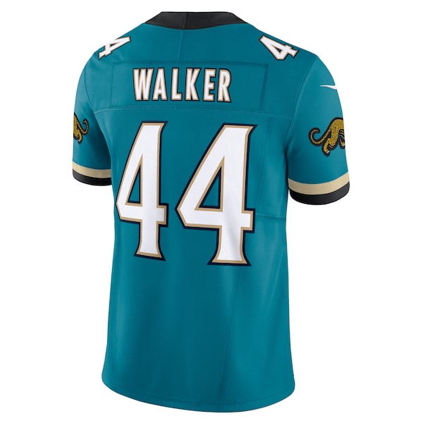 Travon Walker Jacksonville Jaguars Nike Prowler Throwback Vapor F.U.S.E. Limited Jersey - Teal - Image 3