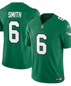 DeVonta Smith Philadelphia Eagles Nike Vapor F.U.S.E. Limited Jersey - Kelly Green/Green