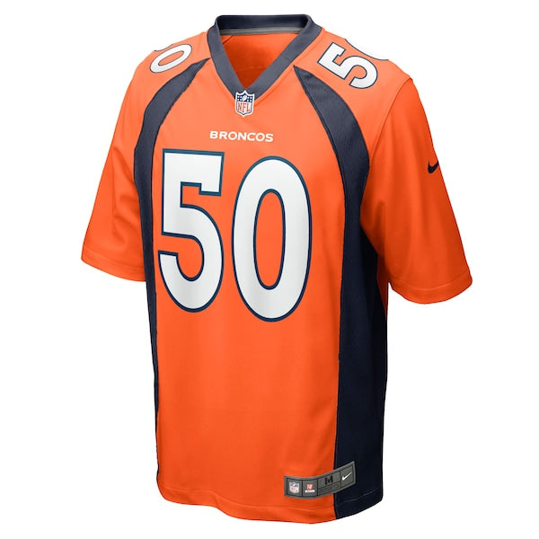 Jonas Griffith Denver Broncos Nike Game Jersey - Orange - Image 2
