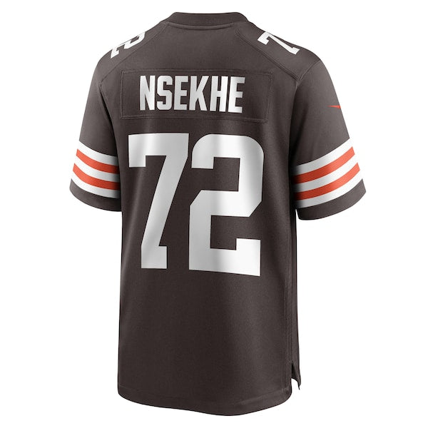 Ty Nsekhe Cleveland Browns Nike Game Jersey - Brown - Image 3