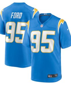 Poona Ford Los Angeles Chargers Nike  Game Jersey -  Powder Blue