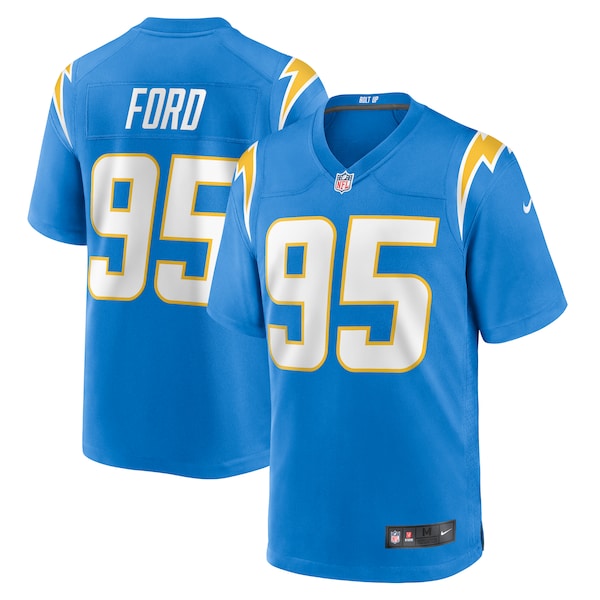 Poona Ford Los Angeles Chargers Nike Game Jersey - Powder Blue
