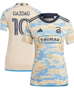 Daniel Gazdag Philadelphia Union adidas Women's 2024 For Philly Replica Jersey -