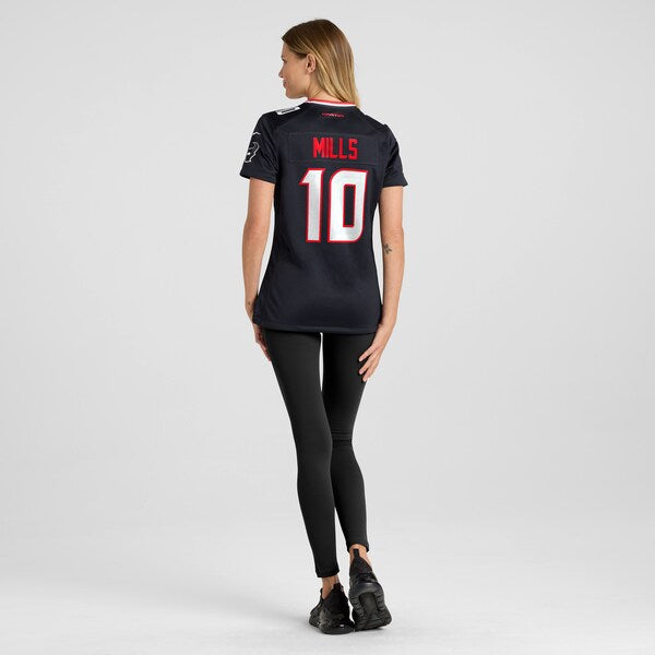 Davis Mills Houston Texans Nike Women's Team Game Jersey - Navy - Image 5