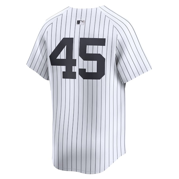 Gerrit Cole New York Yankees Nike Home Limited Player Jersey - White/Gray - Image 4