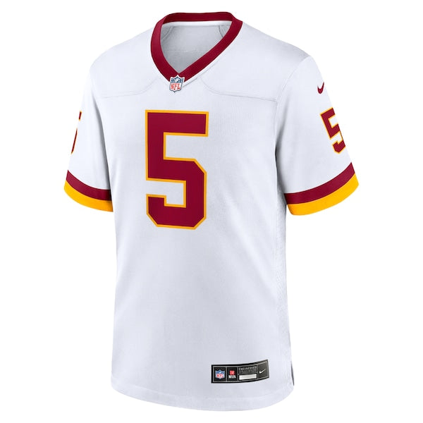 Jayden Daniels Washington Commanders Nike Game Super Bowl Era Jersey - White - Image 3