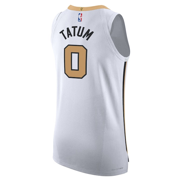 Jayson Tatum Boston Celtics Nike Unisex 2025/26 Authentic Jersey - City Edition - White - Image 3