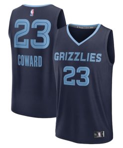 Cedric Coward Memphis Grizzlies  Youth 2025 NBA Draft First Round Pick Fast Break Replica Jersey - Icon Edition - Navy