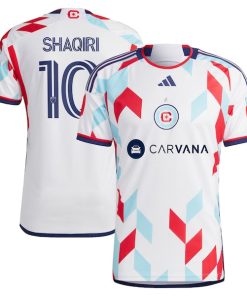 Xherdan Shaqiri Chicago Fire adidas 2024 A Kit For All Authentic Player Jersey?¨C White