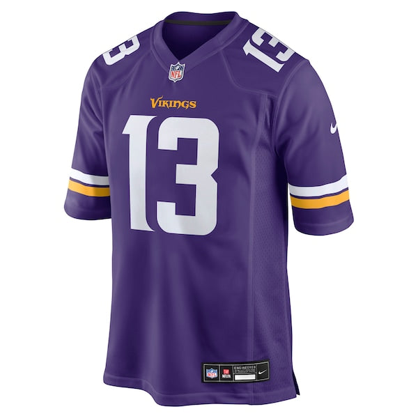 Tai Felton Minnesota Vikings Nike Team Game Jersey - Purple - Image 2