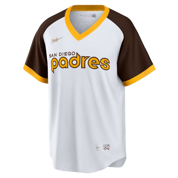 San Diego Padres Nike Home Cooperstown Collection Team Jersey - White - Image 2