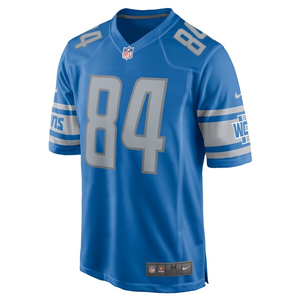 Daurice Fountain Detroit Lions Nike Team Game Jersey - Blue - Image 2