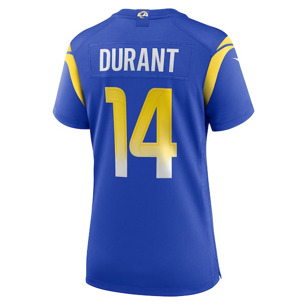 Cobie Durant Los Angeles Rams Nike Women's Game Player Jersey - Royal - Image 3