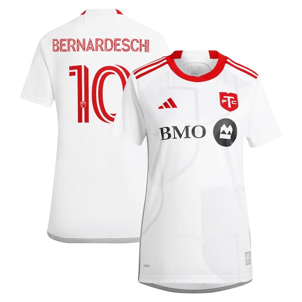 Federico Bernardeschi Toronto FC adidas Women's 2024 GTA Kit Replica Player Jersey?ยจC White