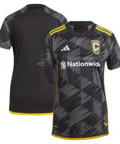 Columbus Crew adidas Women's 2024 VeloCITY Kit Replica Jersey - Black
