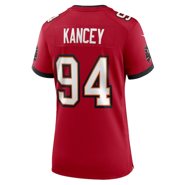 Calijah Kancey Tampa Bay Buccaneers Nike Women's Game Jersey - Red - Image 3