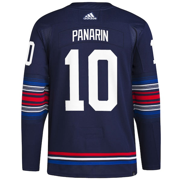 Artemi Panarin New York Rangers adidas Alternate Authentic Primegreen Player Jersey - Navy/Blue/White - Image 4