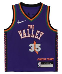 Alternative view of Kevin Durant Phoenix Suns Nike Preschool 2024/25 Swingman Player Jersey -  City Edition - Purple