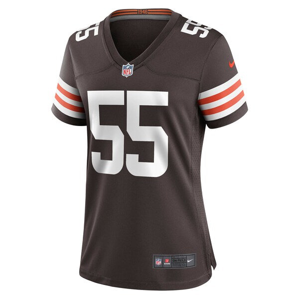 Ethan Pocic Cleveland Browns Nike Women's Game Jersey - Brown - Image 2
