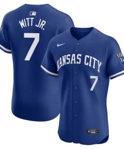 Bobby Witt Jr. Kansas City Royals Nike Alternate Elite Player Jersey - Royal