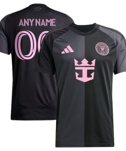 Inter Miami CF adidas 2025 The Fortitude Kit Replica Custom Jersey - Black